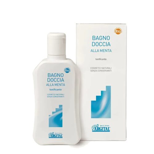 Argital bio frissítő tus- és fürdőgél mentával 250ml