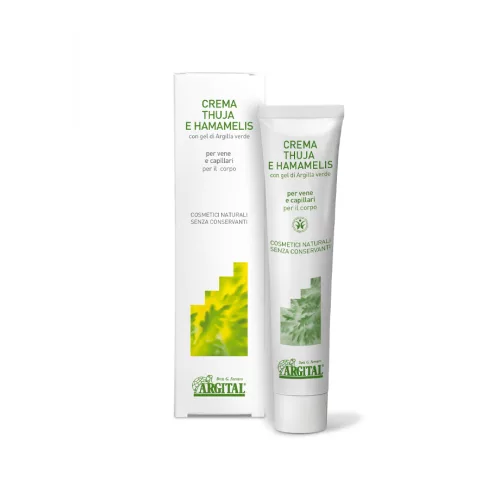 Argital bio tuja és varázsmogyoró krém visszerekre és szőrtelenítés után 75ml