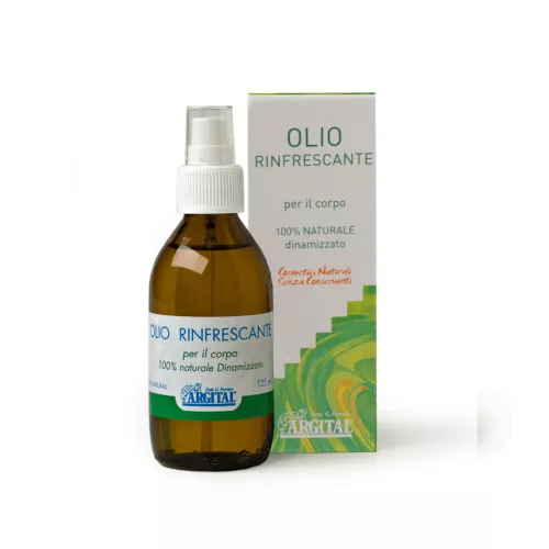 Argital bio frissítő és tápláló ápoló- és masszázsolaj mentával 125ml