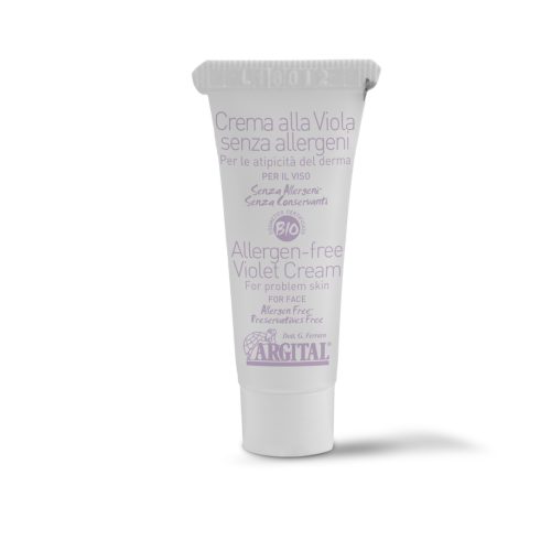 Argital bio allergénmentes arckrém vadárvácskával érzékeny bőrre 10ml - utazókiszerelés