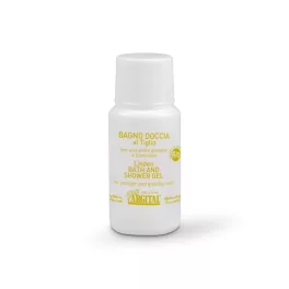   Argital bio élénkítő tus- és fürdőgél hársfával 20ml - utazókiszerelés