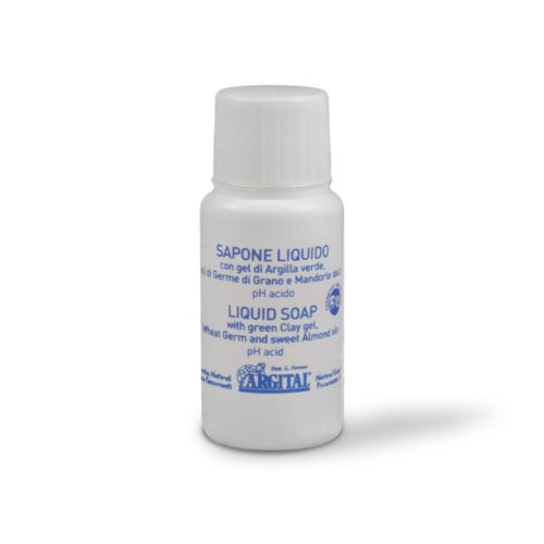 Argital bio folyékony szappan búzacsírával és édesmandulával 20ml - utazókiszerelés