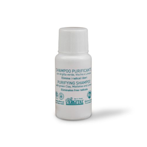 Argital bio méregtelenítő (Wi-Fi) sampon fagyönggyel és citrommal 20ml - utazókiszerelés