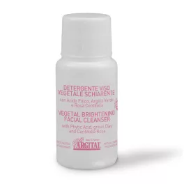   Argital bio halványító arctisztító tej damaszkuszi rózsával 20ml - utazókiszerelés