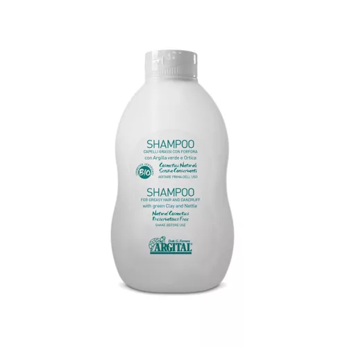Argital bio sampon zsíros vagy korpás hajra csalánnal 500ml